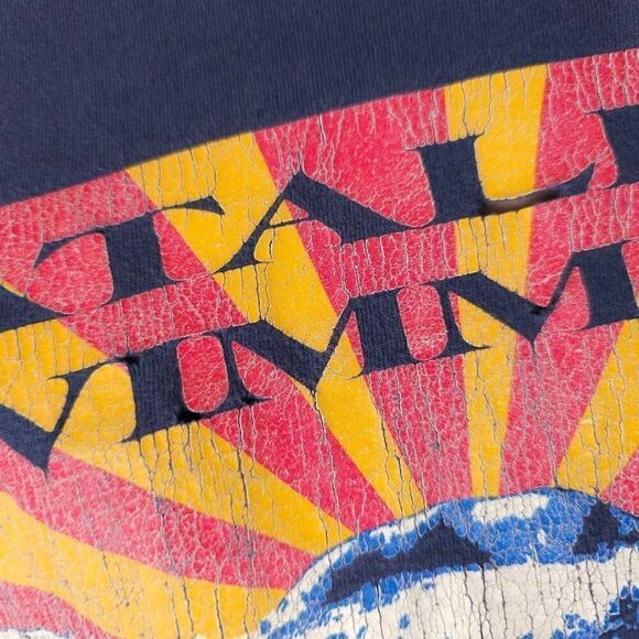 Vintage Catalina Swimming T Shirt Mens Size XL Blue 90s Y2K California Swimmer - Picture 5 of 10